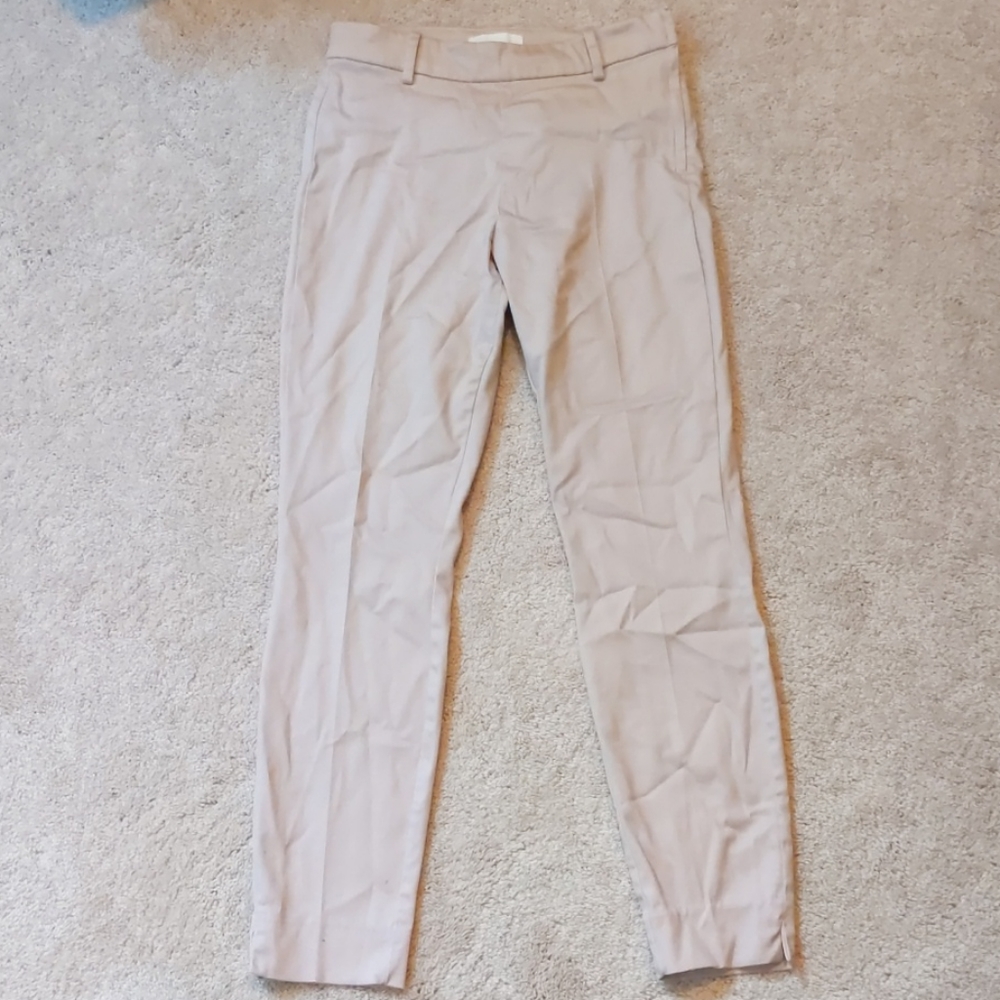 H&M Capri Slacks Light Pink Size 4